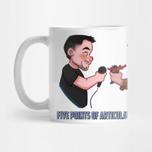 Toy & Collectibles Podcast - 5 Points of Articulation Mug